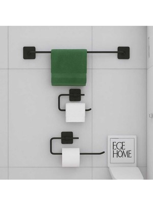 UltraMint Pratik ve Şık 3'lü Uzun Havluluk Peçetelik Seti, Kullanım Kolaylığı Sağlar