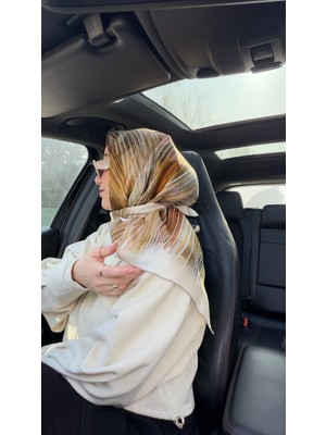 La Boutique Yeni Sezon Twill Ipek Eşarp 2519-03