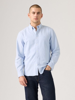 Levi's Erkek Relaxed Oxford Mavi Gömlek A7210-0050