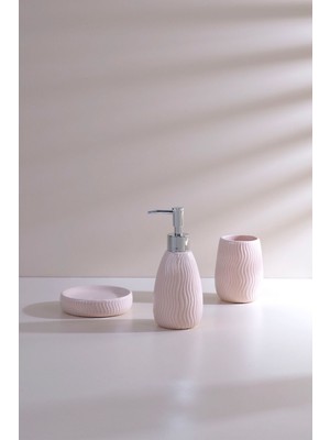 UltraMint Renkli 3 Parça Banyo Seti, Şık ve Kullanışlı Tasarım