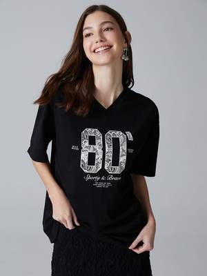 Lc Waikiki Yeni Sezon Bisiklet Yaka Genç Kız Tişört