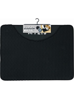 Braventa Collection M-Pets Duplex Elekli Kedi Kumu Paspası Siyah 45X65 cm