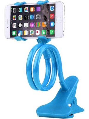 Mericline Mavi Renk Akrobat Telefon Tutucu Oynar Başlıklı