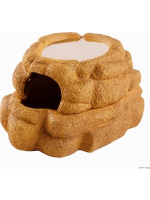 Braventa Collection Exo Terra Big Rock, Nemlendirici Seramik Mağara, Büyük