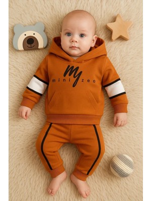 Veralya Mini Zeo Desenli Pamuklu 2'li Erkek Bebek Takımı