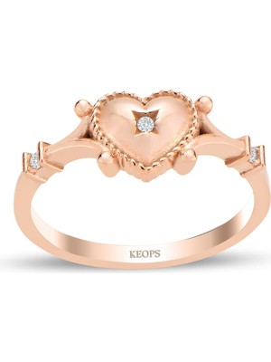 Keops Pırlanta Pırlanta Kardia Yüzük - Idl Sertifikalı