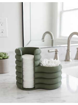 UltraMint Haki Pamukluk ve Kulak Pamukluğu Seti, Rahat ve Şık Tasarım