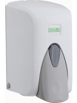 Braventa Collection S5 Hazneli Sıvı Sabunluk - Sıvı Sabun Dispenseri - Sıvı Sabun Aparatı - 500 gr - Beyaz