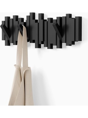 Braventa Collection Umbra Çubuk Gardırop Askısı – Modern ve Yer Tasarrufu Sağlayan Gardırop Çubuğu, Ceketler, Mantolar,