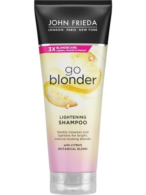 Braventa Collection John Frieda Sarı Saçlara Özel Güneş Işıltısı Veren Şampuan 1 Paket (1 x 250 Ml)
