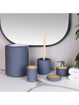 UltraMint Modern 5 Parça Banyo Seti, Şık ve Kullanışlı Tasarım, Kaliteli Malzeme