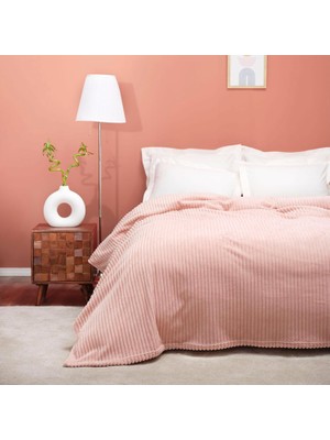 Braventa Collection Home Joena Pudra Çift Kişilik Battaniye