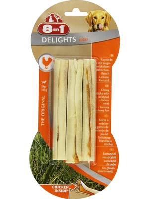Braventa Collection 8in1 Delights Sticks Çiğneme Çubukları, 75 Gr. Köpek Ödülü