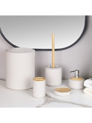 UltraMint Şık 5 Parça Banyo Seti, Modern ve Fonksiyonel Tasarım