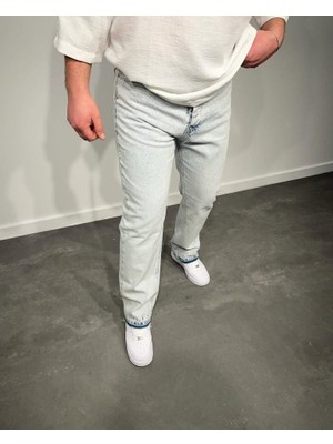 Başak Collection Erkek Paça Detaylı Baggy Jean