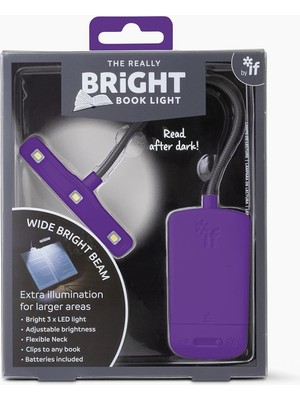 Braventa Collection If The Really Kitap Okuma Lambası Mor