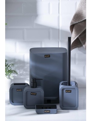 UltraMint Şık 5 Parça Banyo Seti, Pratik ve Kullanışlı Tasarım