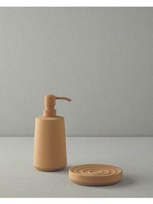 UltraMint Modern Bej Seramik Banyo Seti, Şık ve Kullanışlı Iki Parçalı Ürün