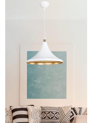 Braventa Collection Ag Lightdesign Beyaz Sarkıt Avize Yatak Odası Salon Mutfak Koridor Lamba 17 AGNM20