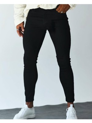 Başak Collection Erkek Siyah Skinny Jean