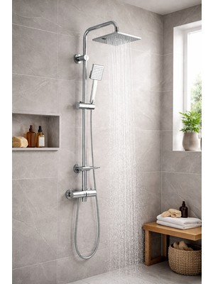 UltraMint Şık ve Fonksiyonel Banyo Seti, Pratik Kullanım ve Estetik Tasarım