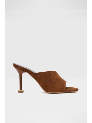 Aldo Antea-Tr Sandalet Topuklu Terlik - Kahverengi