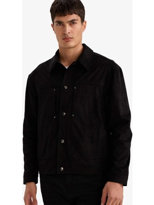 DeFacto Slim Fit Polo Yaka Fermuarlı Mont F8471AX26SP