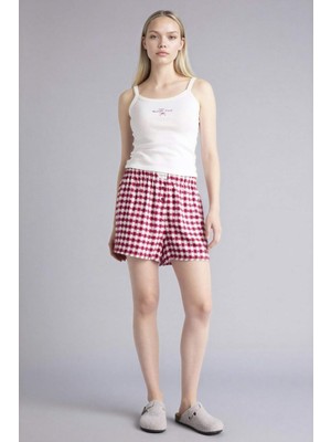 DeFacto Regular Fıt Kısa Boy Flanel ALT G7995AX26SP