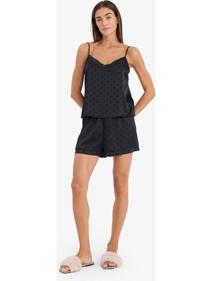 DeFacto Regular Fit Askılı 2'li Saten Takım F7609AX26SP