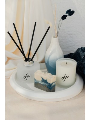 UltraMint Ahşap Çok Amaçlı Sunum Tepsisi Seti, Banyo ve Makyaj Organizeri