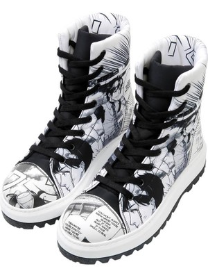 Dogo Kadın Vegan Beyaz Uzun Bot - Hero Of Our Story Tasarım