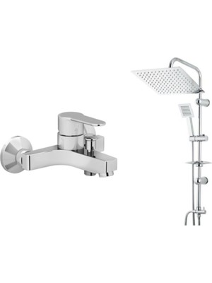 UltraMint Modern Banyo Bataryası ve Şık Duş Seti ile Konforu Artırın