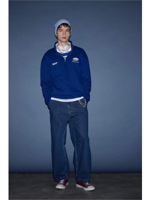 DeFacto Esnek Belli Barrel Fit Jean Pantolon F8996AX26SP