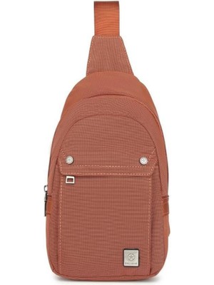 Smart Bags Exclusive Serisi Uniseks Bodybag Omuz Çantası BC8709 - Kiremit