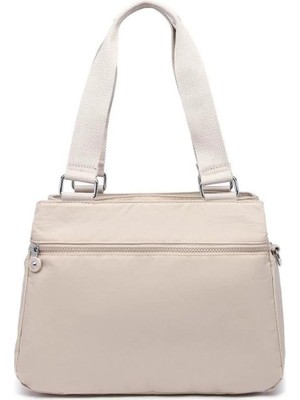 Smart Bags Krinkıl Kumaş Omuz Çantası BC 1125 - Bej