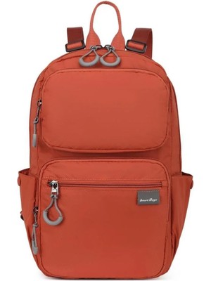 Smart Bags Extra Hafif Kumaş Uniseks Sırt Çantası BC 3142 - Kiremit