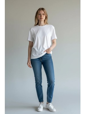 Cemo Modal Bisiklet Yaka Kısa Kollu Tişört