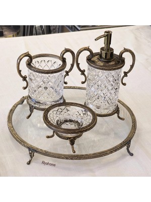 UltraMint Şık ve Kullanışlı Kulplu Banyo Seti, Modern ve Şık Tasarım