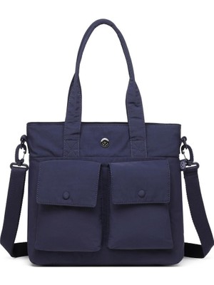Smart Bags Mikro Poly Kumaş Büyük Boy Kadın Omuz Çantası 3345