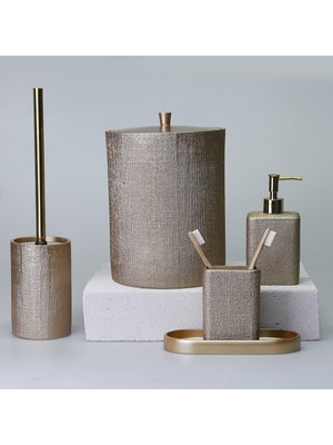 UltraMint Yumuşak ve Şık Banyo Seti, Rahatlatıcı Vizon Rengi, Premium Kalite