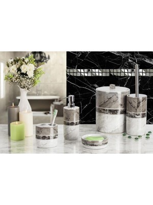 UltraMint Gri Banyo Seti, Konfor ve Şıklık Sunan Modern Tasarım