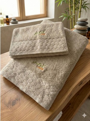 UltraMint Yumuşak ve Şık Banyo Havlu Seti, Yüksek Kalite ve Konfor Sunar