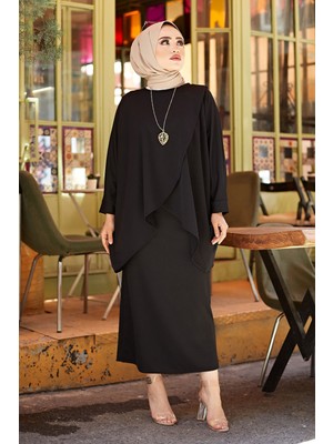 Mdı Etek ve Tunik Ikili Kombin Siyah