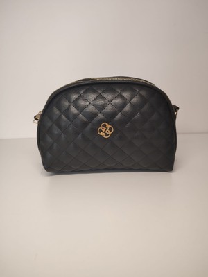 TrendyX Kapitone Iki Gözlü Omuz Çantası - Suni Deri