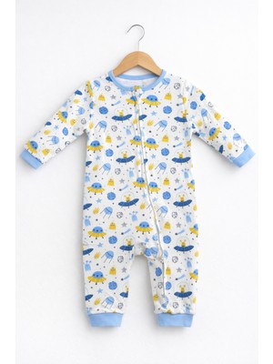 Crazy Baby Fermuarlı Bebek Tulum