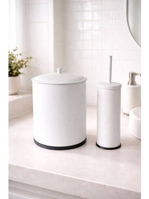 UltraMint Şık ve Kullanışlı Beyaz Banyo Seti ile Günlük Ihtiyaçlarınızı Karşılayın