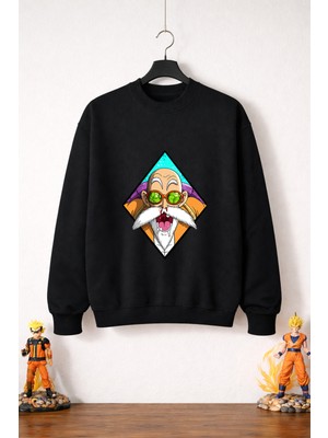 Petite Pati Dragon Ball Roshi  Sweatshirt (3 Iplik %100 Pamuk)