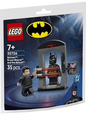 LEGO Dc Batman Bruce Wayne ve Batsuit 30726 10 Parça Yaratıcı Bloklar Hediyelik Set