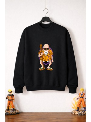 Petite Pati Dragon Ball Roshi 2  Sweatshirt (3 Iplik %100 Pamuk)