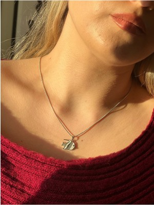 Luciaonline Çelik Silver Sea Kolye